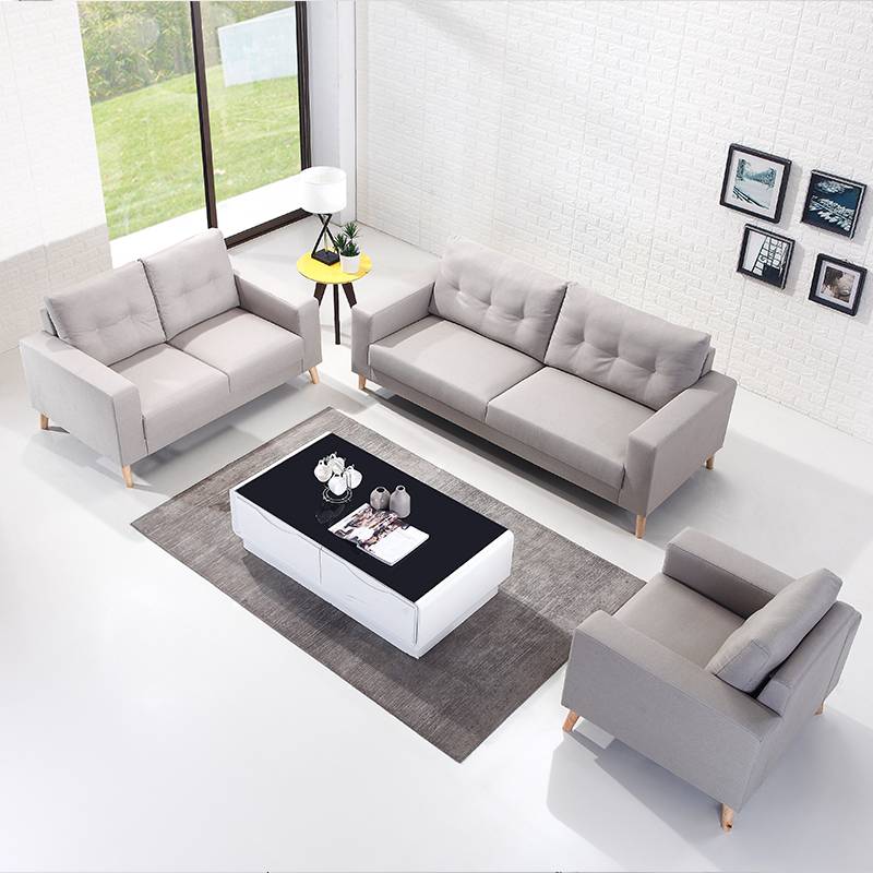 Hot selling fabric sofa bed from  wooden sofa set B1023#
