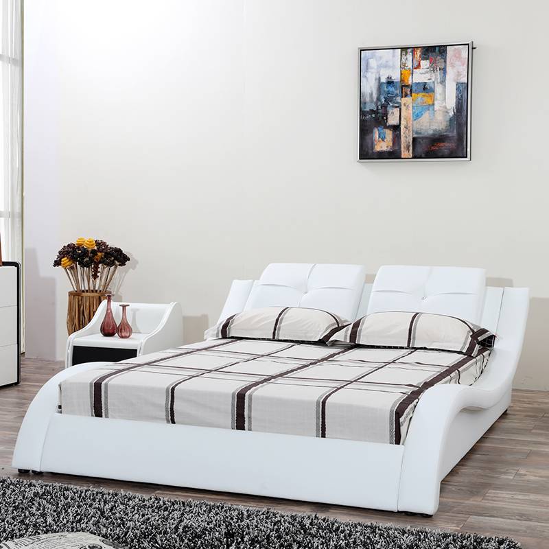Fashion soft leather bed G1191#
